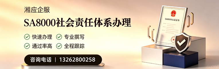 开封SA8000社会责任体系认证服务