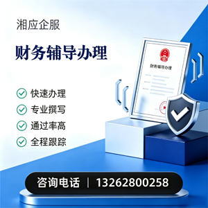 开封财务辅导申请服务