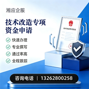 开封技术改造专项资金申报服务